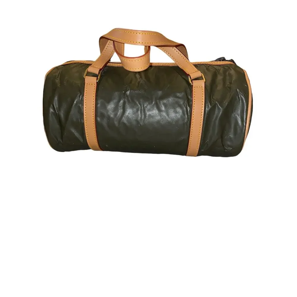 Hunting World Hunter Green Satchel Bagette RARE Bag